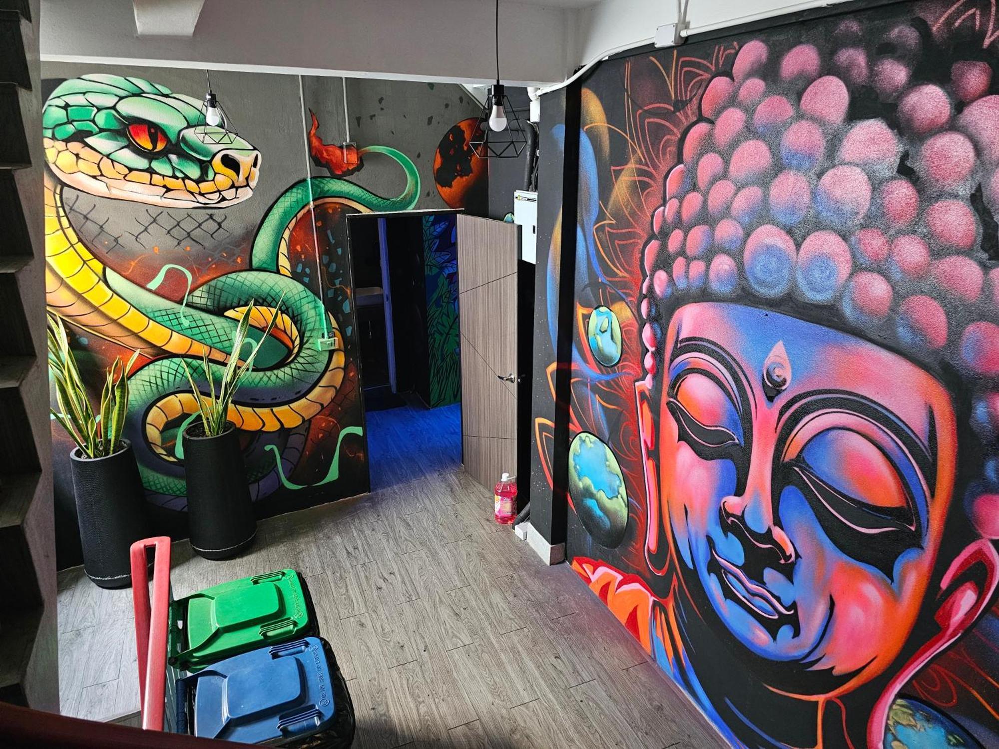 Urban Jungle Hostel 曼谷 外观 照片